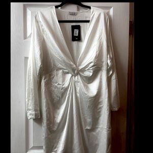 Fashion nova curve x1 silk dress